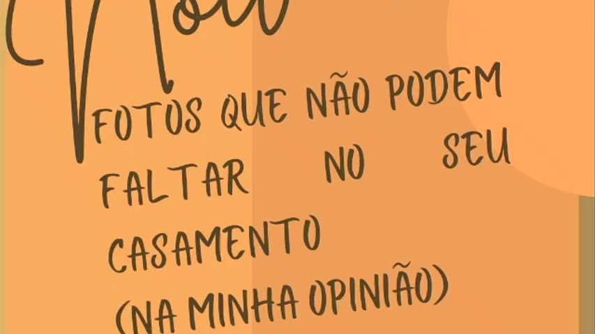 Fotos que não podem faltar no dia do teu casamento (na minha opinião) 