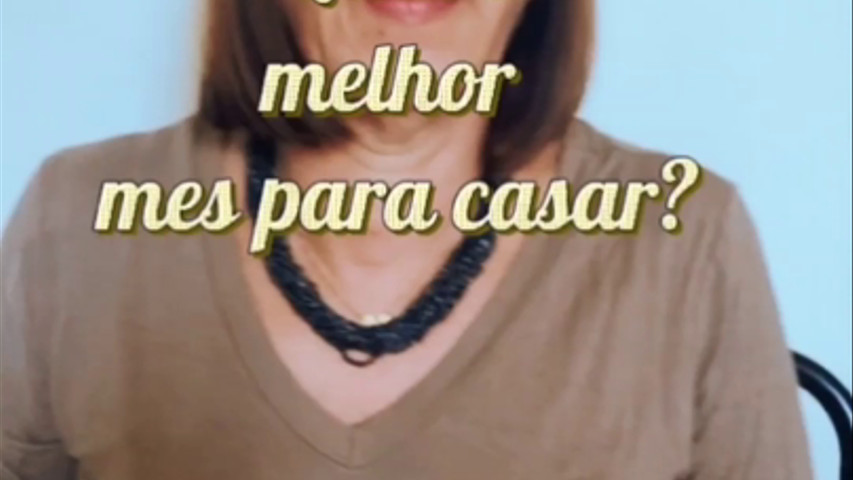 Qual o melhor mes para casar?