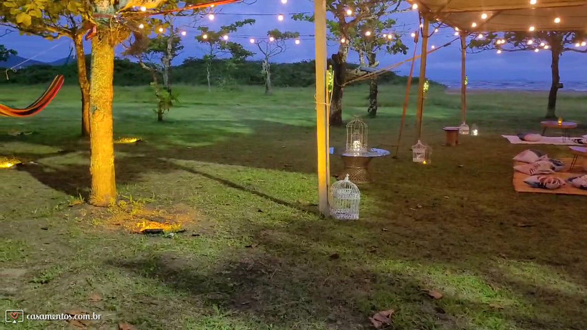 Decoração em estilo Luau