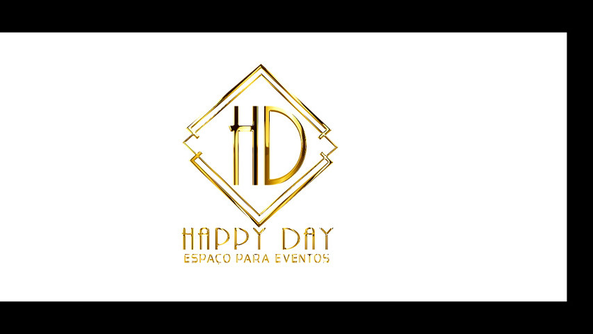 Video logomarca happy day fundo branco