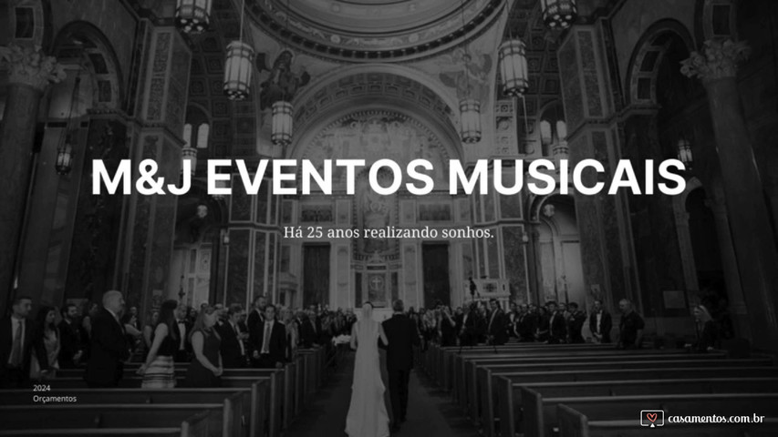 M&J Eventos Musicais-Cerimônia