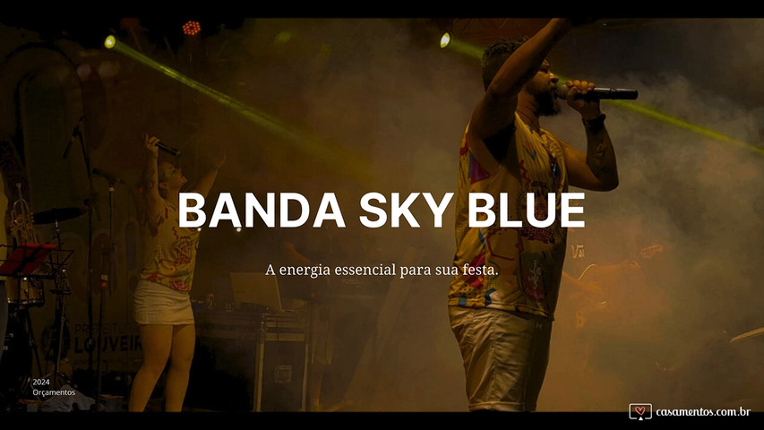 M&J Eventos e Banda Skyblue