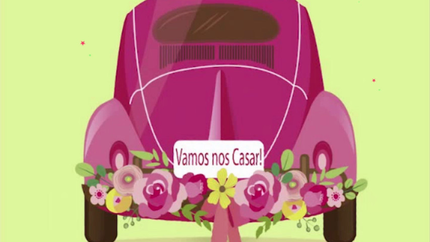 Save The Date modelo Fusca