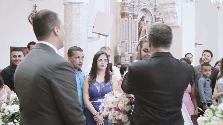 Trailer do casamento de Aline e Leandro