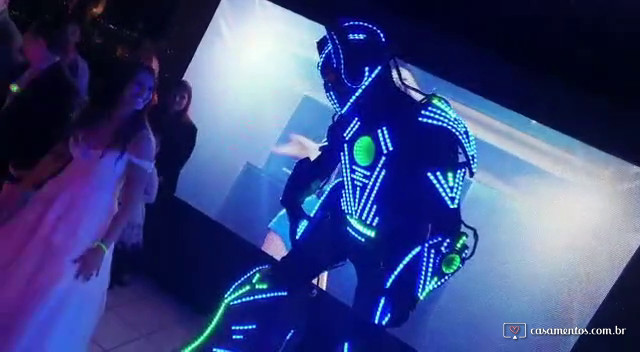 Mega Robô de Led