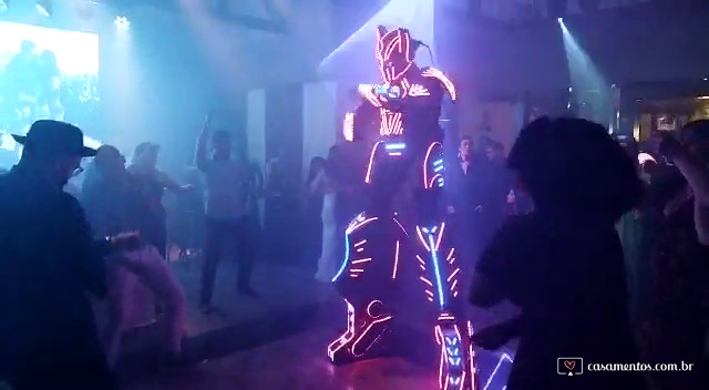 Mega Robô de Led