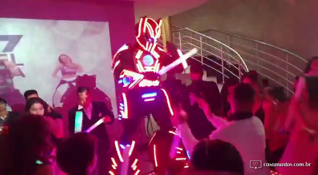 Mega Robô de Led 