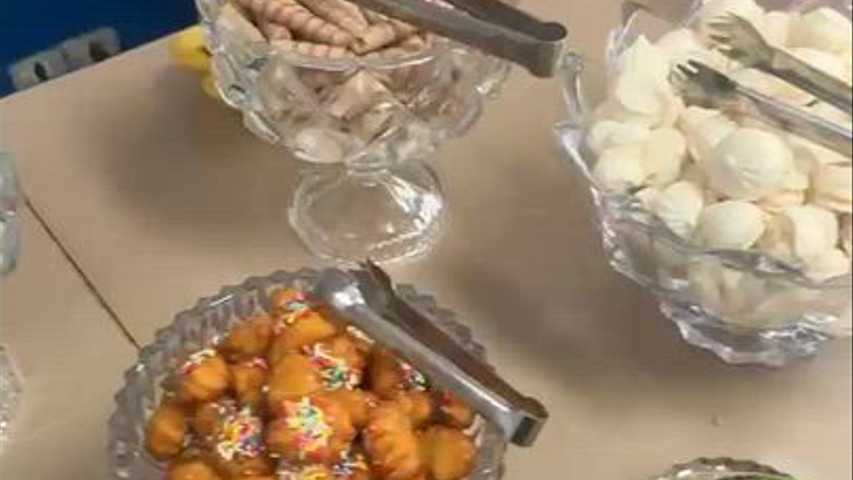 Fondue com sorvete