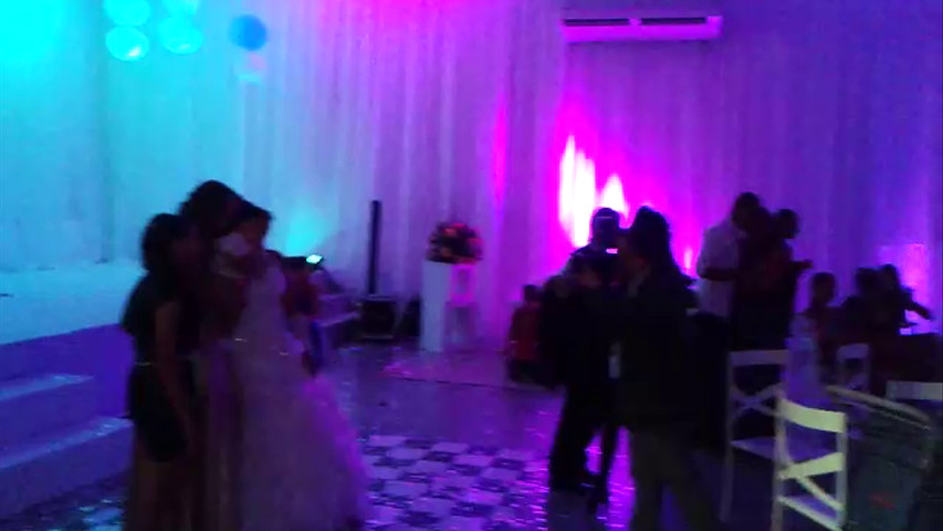 Festa recepção de casamento