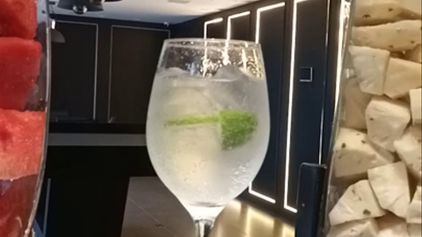 Gin com o Pirulito de Especiarias 