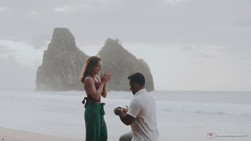 Ensaio De Noivado em Noronha - Tiago e Helena 