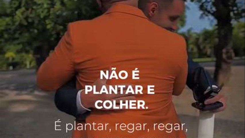 Foco, disciplina e execução. 