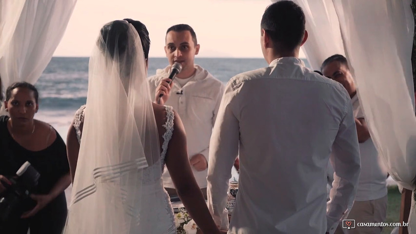 Cerimônia de Casamento na Praia | Celebrante Marcos Lopes