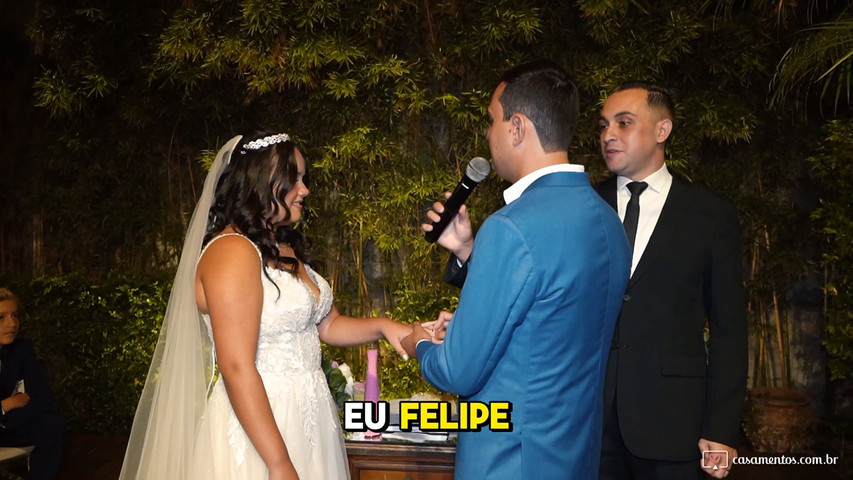 Celebração personalizada com humor e emoção | Momento dos Votos