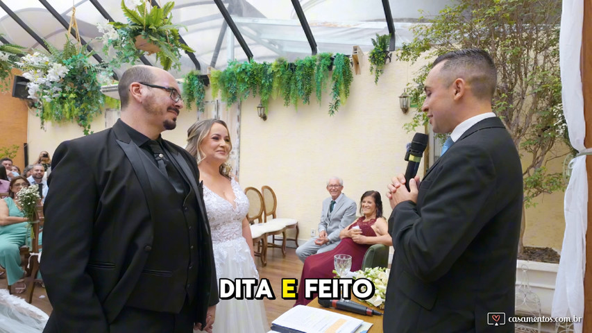 Cerimônia emocionante em São Paulo | Marcos Lopes Celebrante