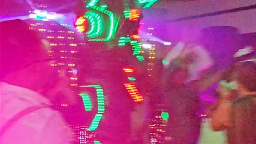 Robô de led