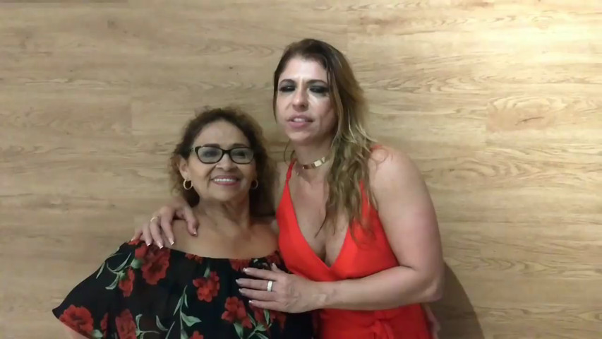 Aniversario da Alba e sua mãe