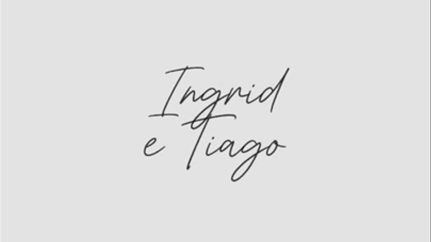 Ingrid e Tiago