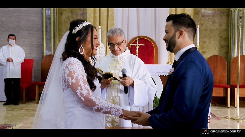 Casamento catolico em Brasilia DF - Débora & Henrique