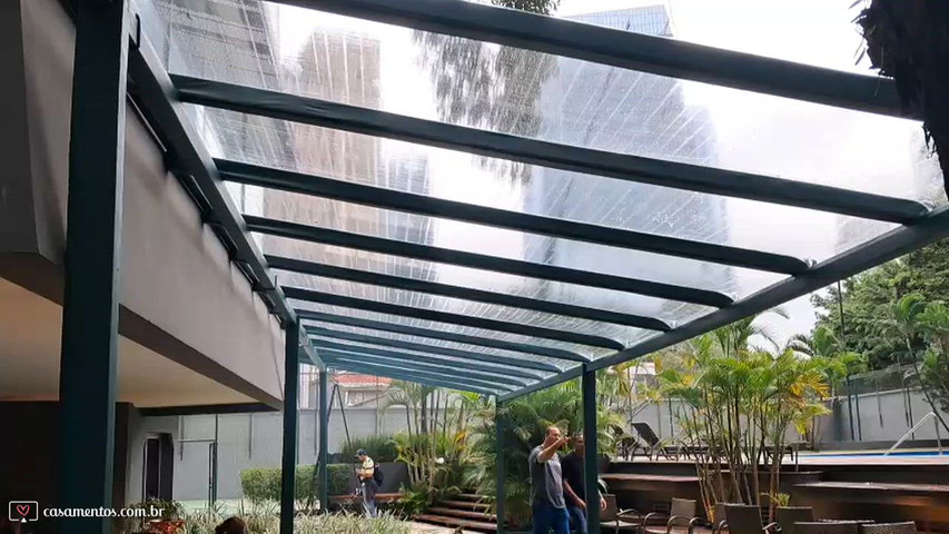 Cobertura cristal com verde (Itaim Bibi)