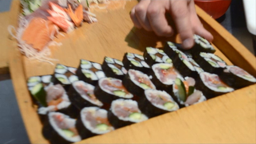 Como montar barco de sushi