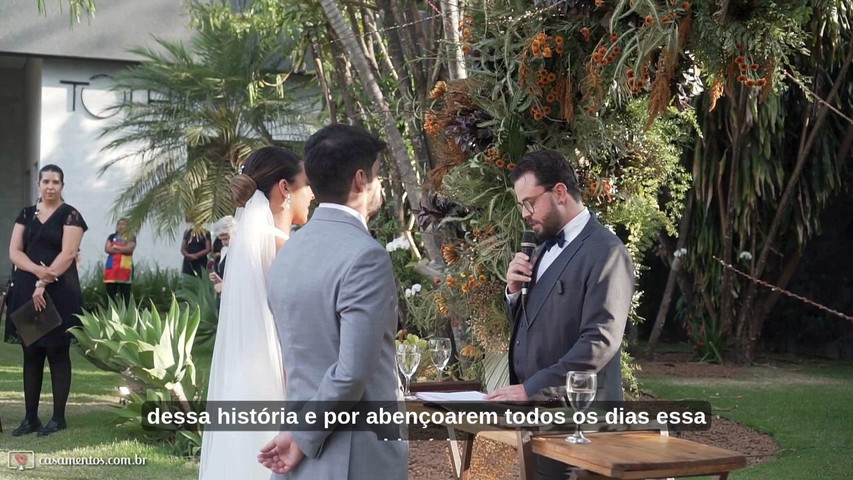 Trecho - Cerimônia Luisa & Leonardo