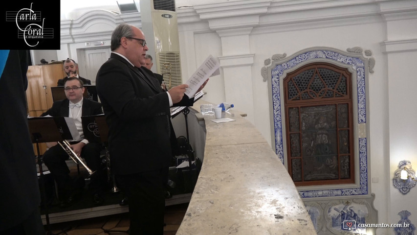 Gloria the Gilf of Life (Andrea Bocelli) - Carla Coral e Orquestra - Paroquia Nossa Sra do Brasil