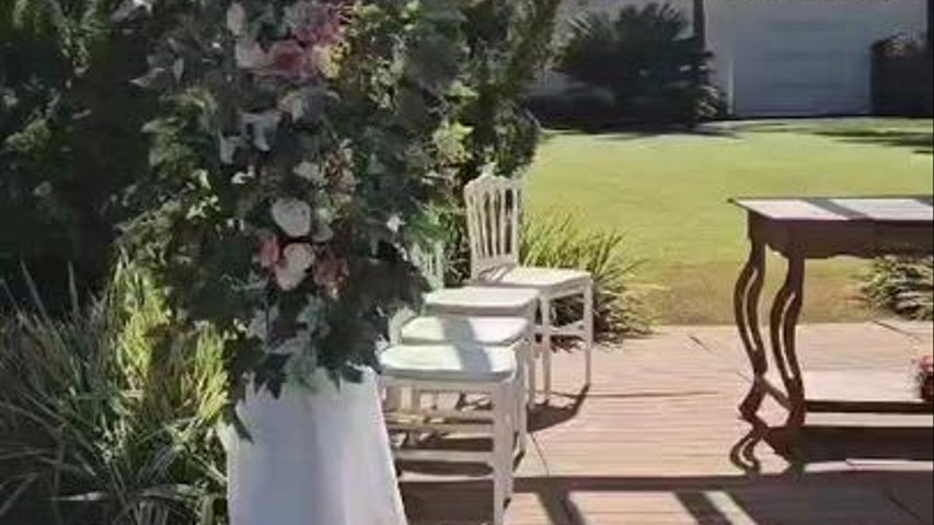 Decoração Cerimônia 
