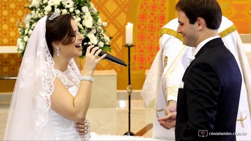 Vídeo de casamento da cantora Renata Moraes