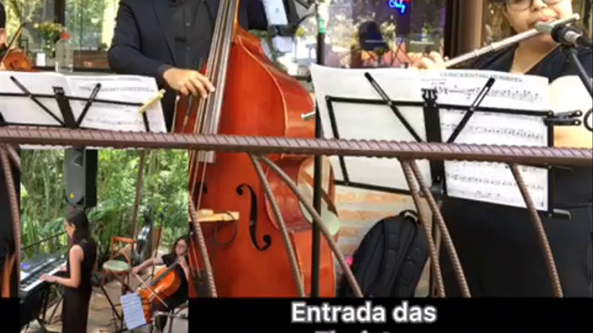Hoje a Música da cerimônia é o que mais é comentado...