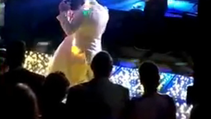 Dança dos noivos Tais e Henrique 