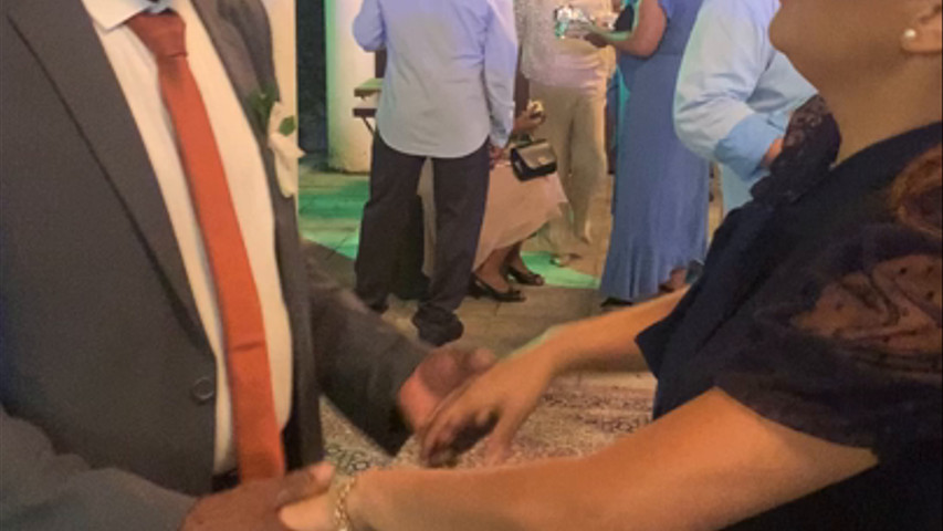 Linda a gratidão do pai da noiva pela organização 