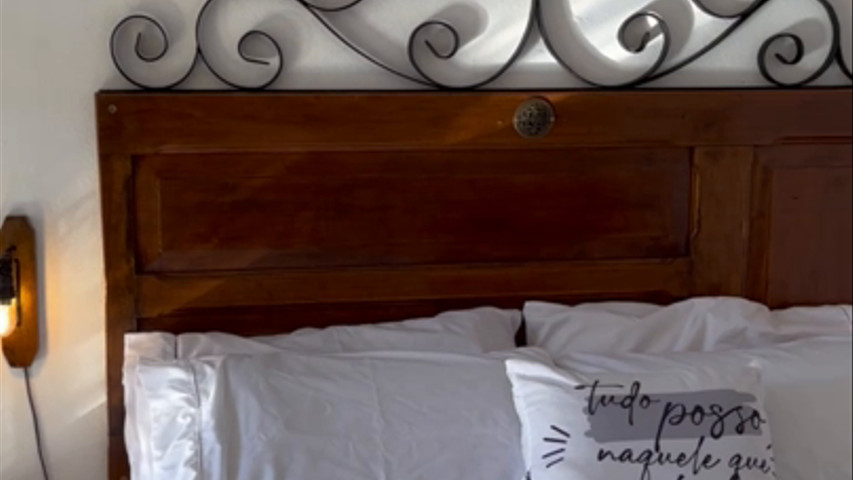 Maravilhoso quarto para Noiva 