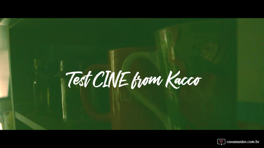 Teste de vídeo cinematografico