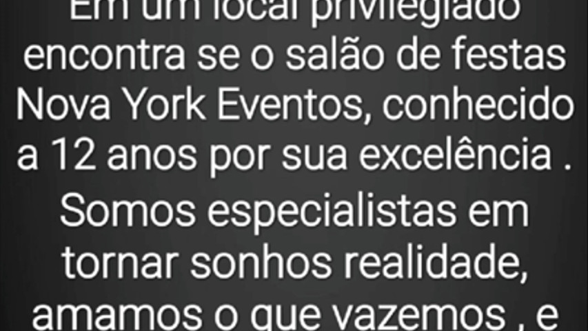 Nova York Eventos