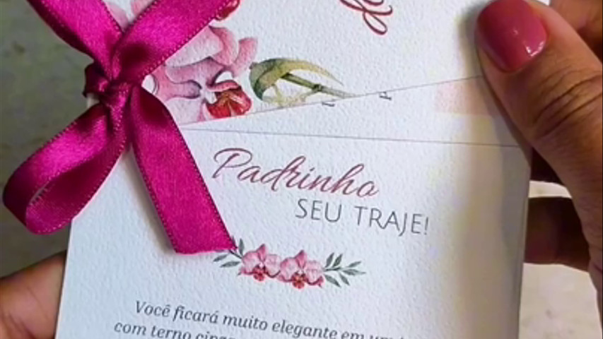 Manual de Padrinhos Personalizado