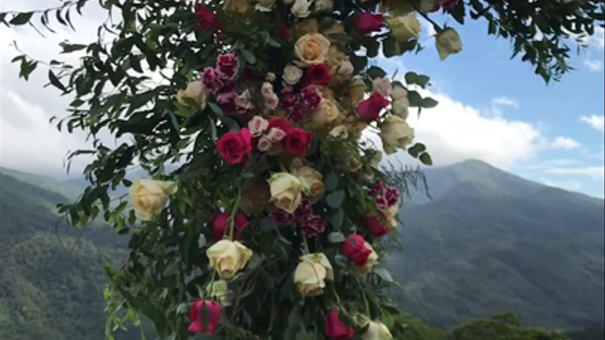 Decoração altar