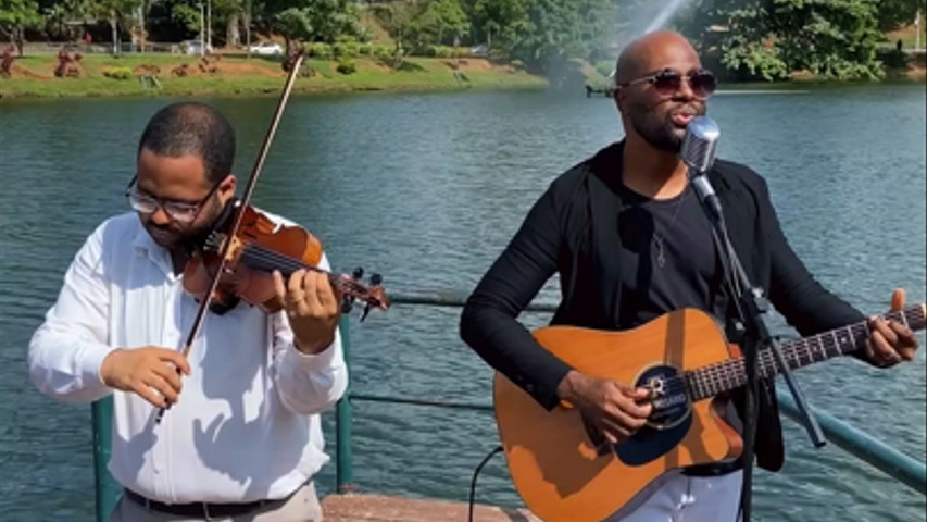 Voz violão e violino