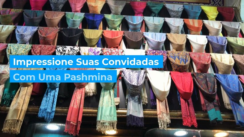 Pashmina Brasil - Lembrancinhas