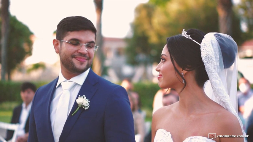 Lindo casamento de Maria Clara e Ícaro 