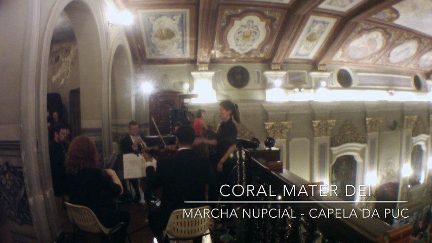 Marcha nupcial (Mendel) - Capela da PUC