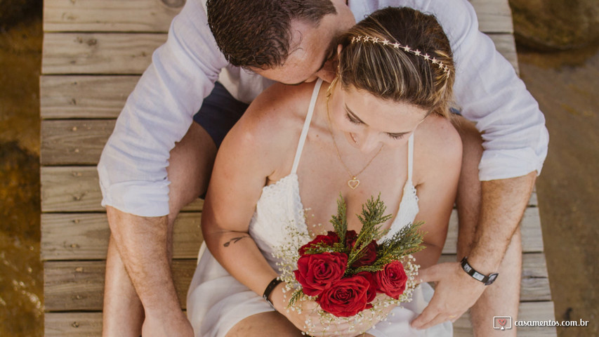 Bodas de Casamento Priscilla e celio 10 anos de amor em ilhanela 