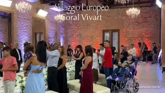 Casamento Coral  Vivart Villaggio europeo