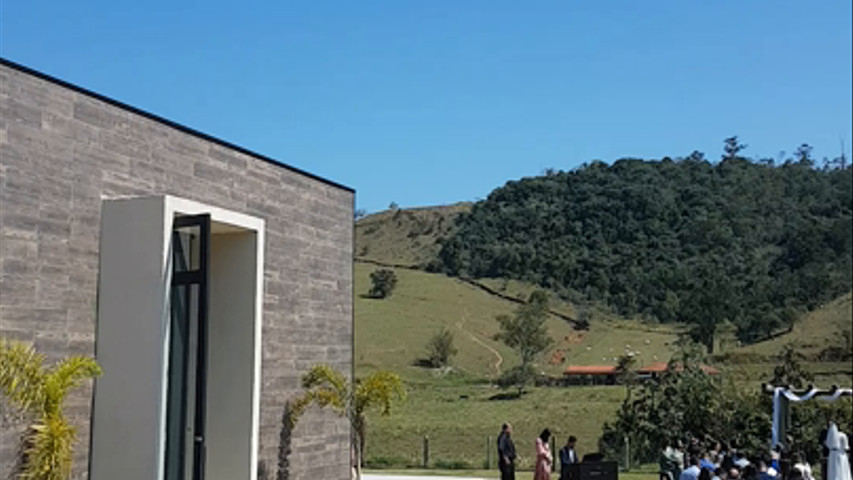 Cerimônia no gramado 