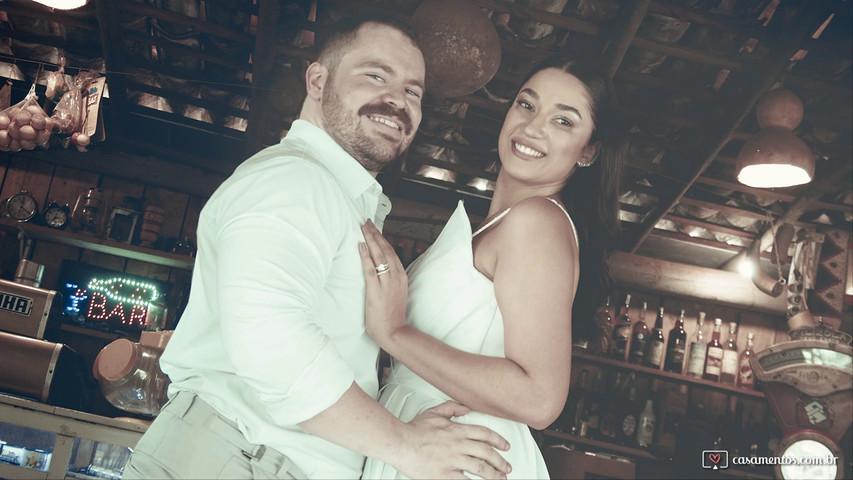 Brenda e João Vitor