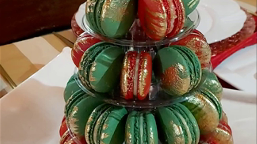 Torre de macarons 