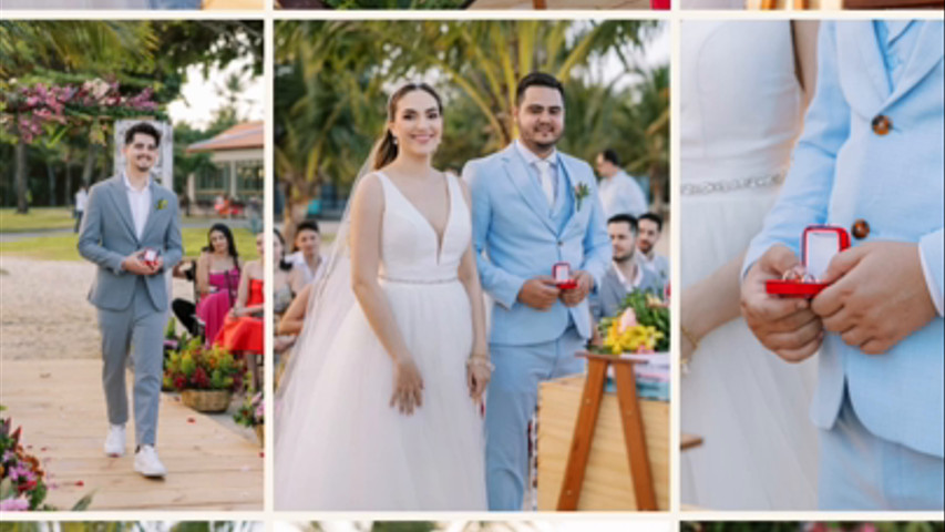 Prévia de um destination wedding em Pernambuco