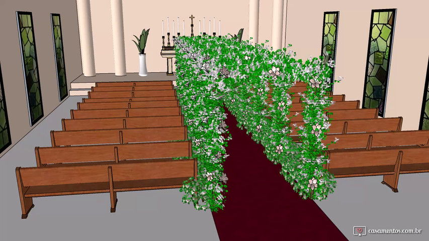 Projetos para Decoração de igreja 