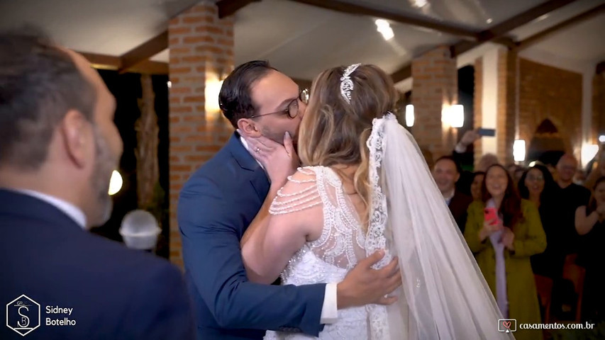 Celebrando o amor de Mario e Leticia