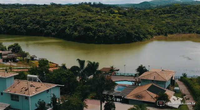 visão de Drone do espaço